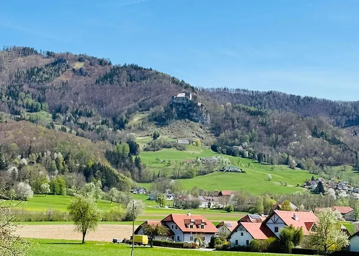 Zentrale Wohnung Mit Blick Auf Burg Altpernstein